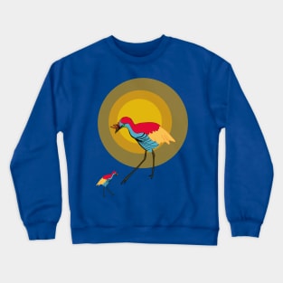 Sunrise Two Birds Crewneck Sweatshirt